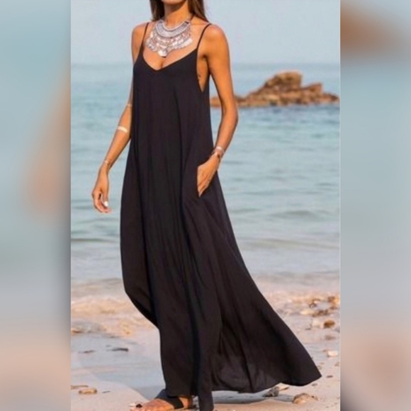 Boutique Brand Dresses & Skirts - Black Cacoon Maxi Dress